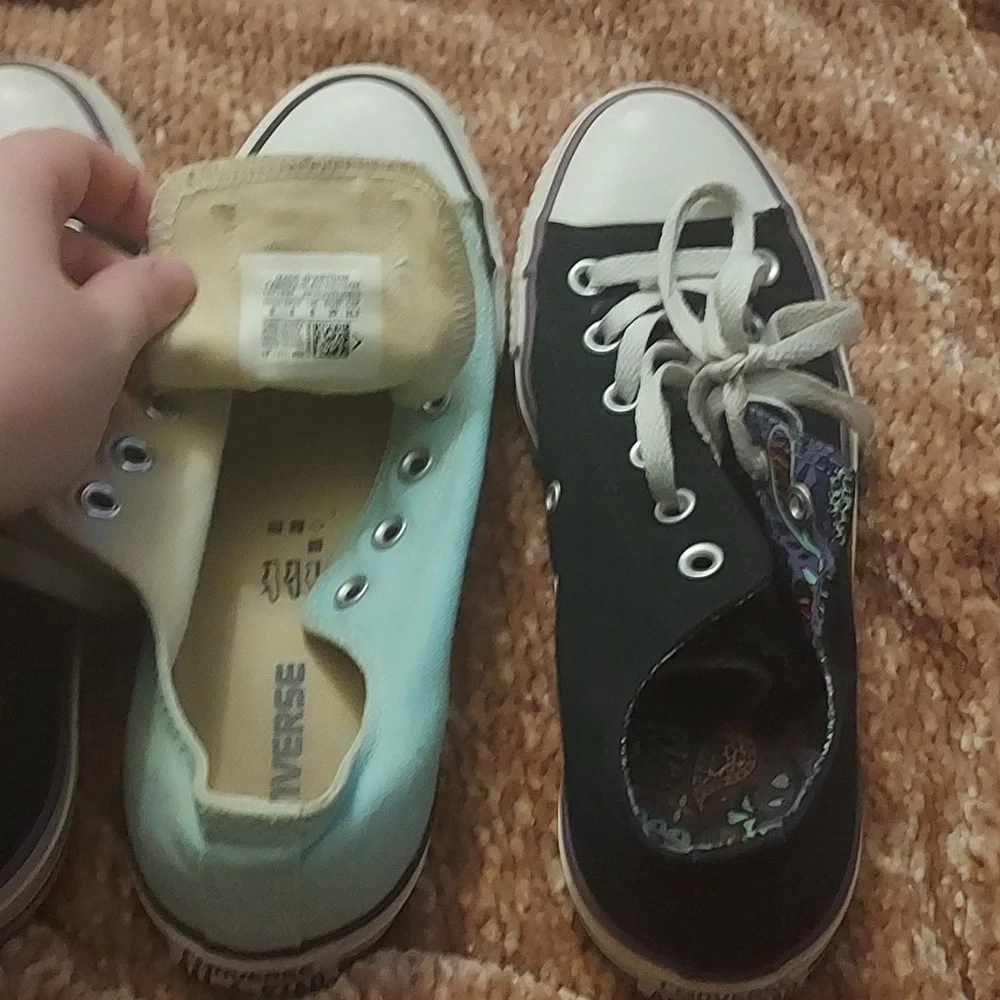 Black Low Top Converse - Picture 10 of 12